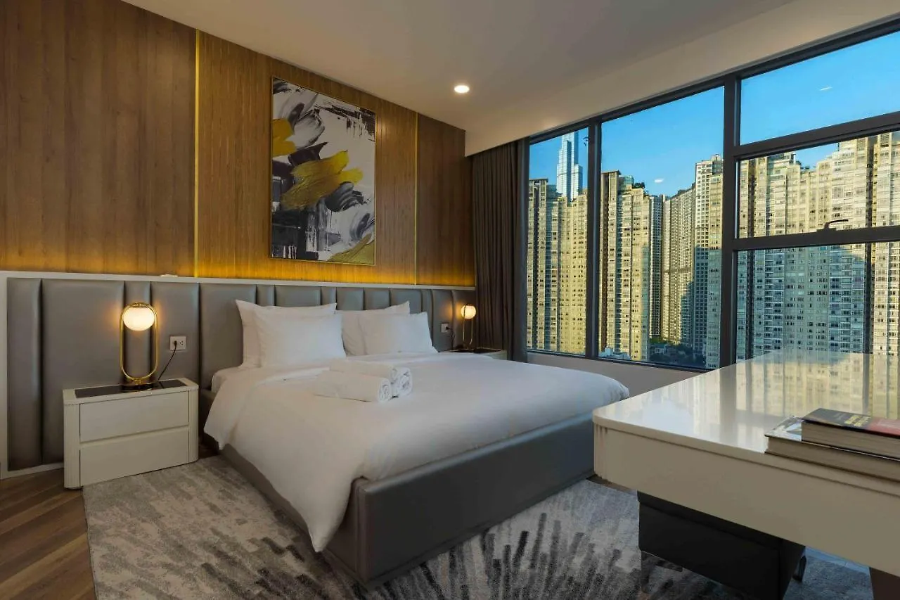 Sunwah Pearl Golden House-Amazing River View ,3 Br Apartment Ho Chi Minh City