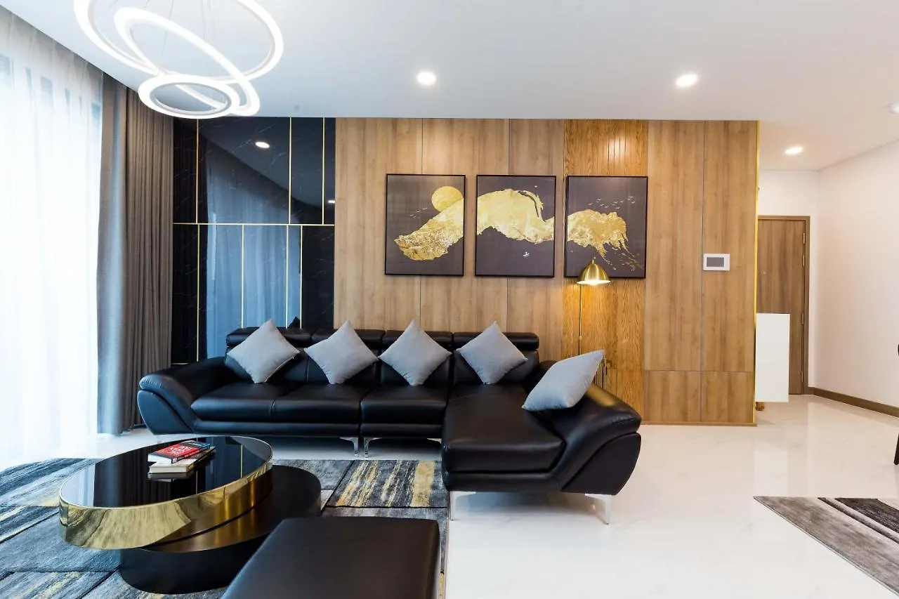 Sunwah Pearl Golden House-Amazing River View ,3 Br Apartman Ho Si Minh-város