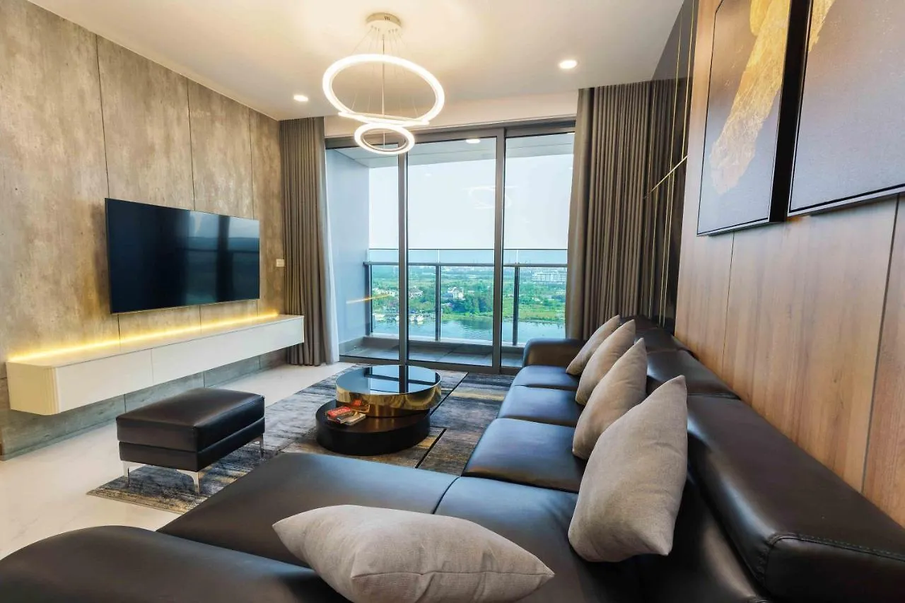 Sunwah Pearl Golden House-Amazing River View ,3 Br Apartment Ho Chi Minh City