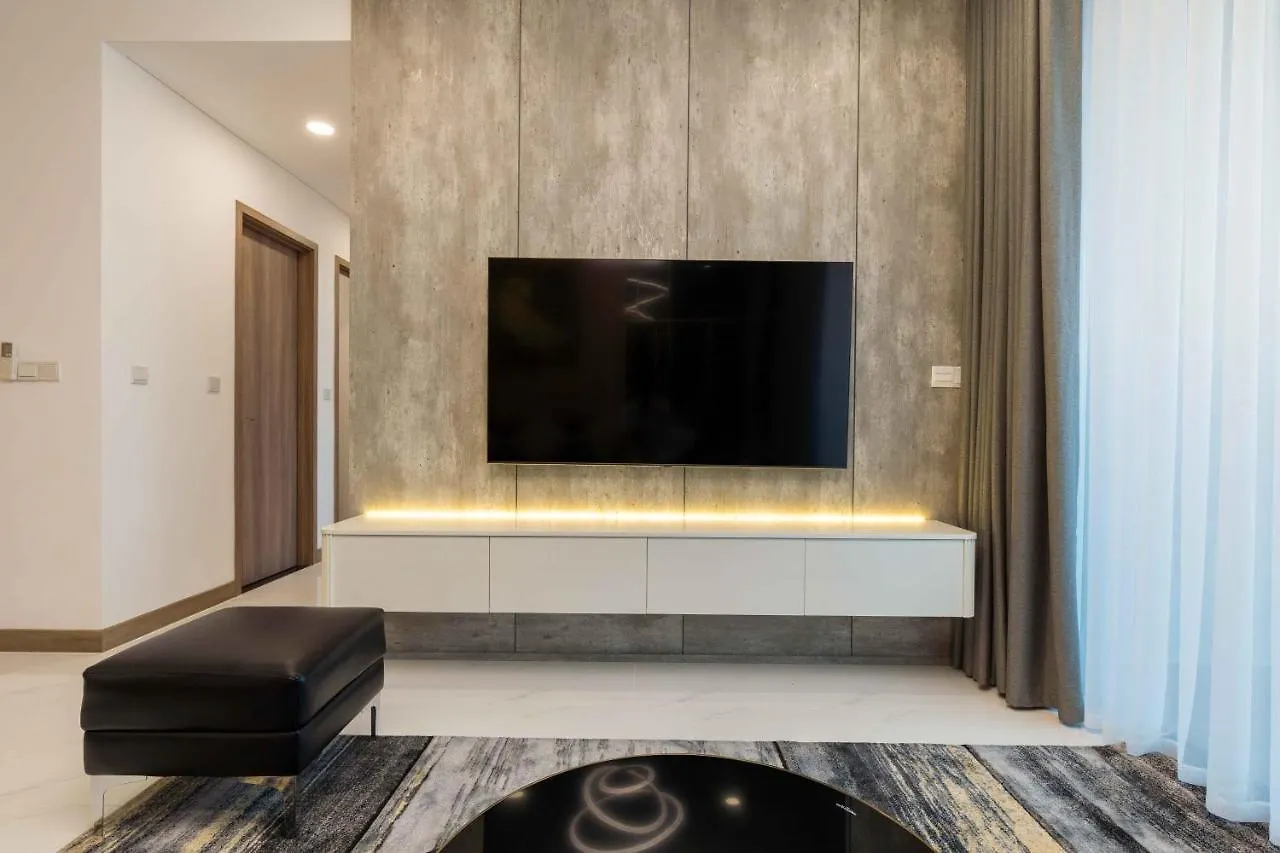 Sunwah Pearl Golden House-Amazing River View ,3 Br Apartment Ho Chi Minh City