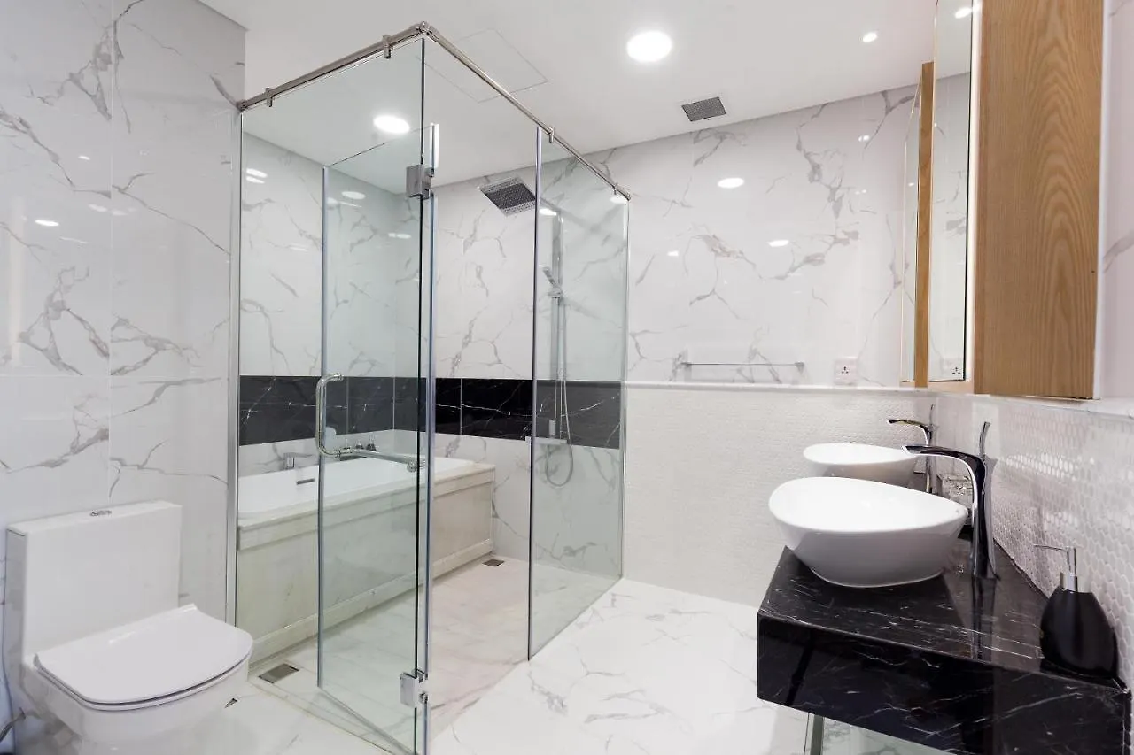 Sunwah Pearl Golden House-Amazing River View ,3 Br Apartment Ho Chi Minh City 0*,