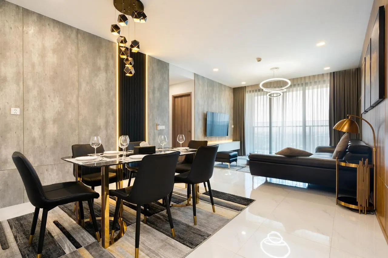 Sunwah Pearl Golden House-Amazing River View ,3 Br Apartment Ho Chi Minh City
