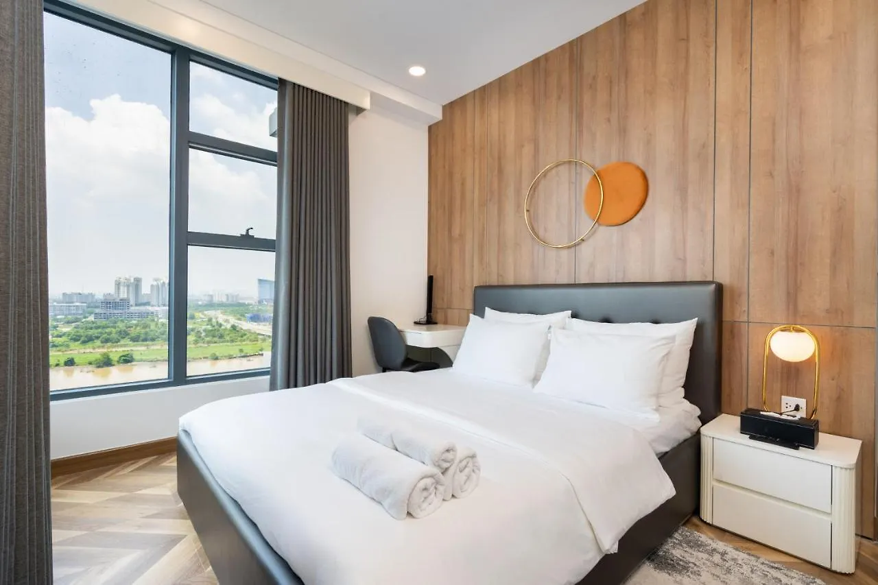 Sunwah Pearl Golden House-Amazing River View ,3 Br Apartment Ho Chi Minh City 0*,  Vietnam